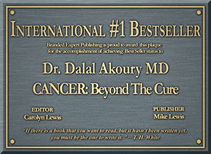 Branded Expert Publishing Best Seller Award Dalal Akoury - Cancer Beyond the Cure
